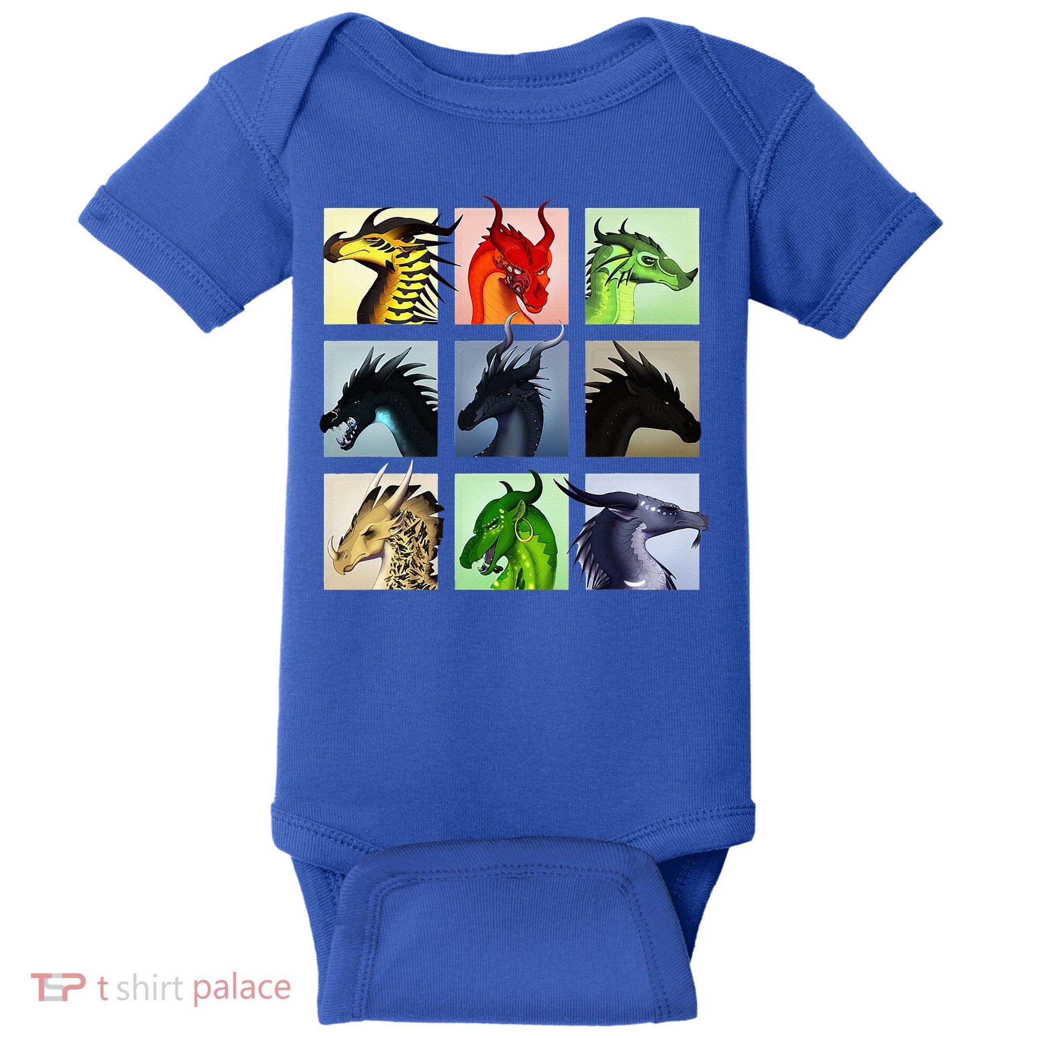 WING OF FIRES LEGENDS FATHOM DARKSTALKER CLEARSIGHT  Baby Bodysuit