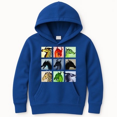 WING OF FIRES LEGENDS FATHOM DARKSTALKER CLEARSIGHT  Kids Hoodie