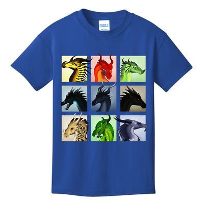 WING OF FIRES LEGENDS FATHOM DARKSTALKER CLEARSIGHT  Kids T-Shirt