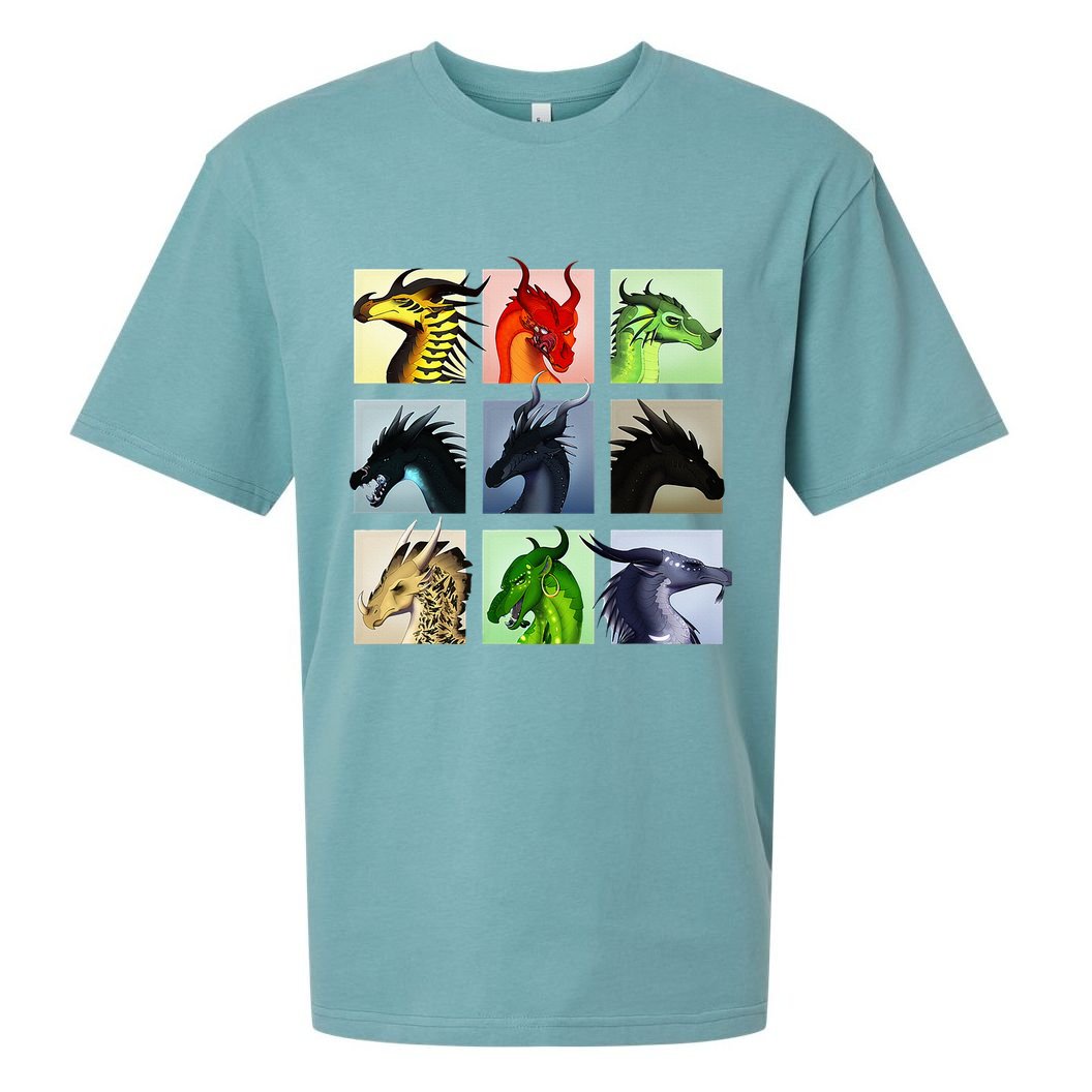 WING OF FIRES LEGENDS FATHOM DARKSTALKER CLEARSIGHT  Sueded Cloud Jersey T-Shirt