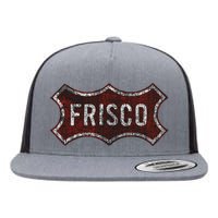 Worn Out Frisco Texas Flat Bill Trucker Hat