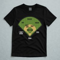 Whos On First Baseball For A Whos On First Baseball Fan T-Shirt
