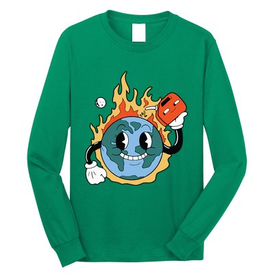 World On Fire Long Sleeve Shirt