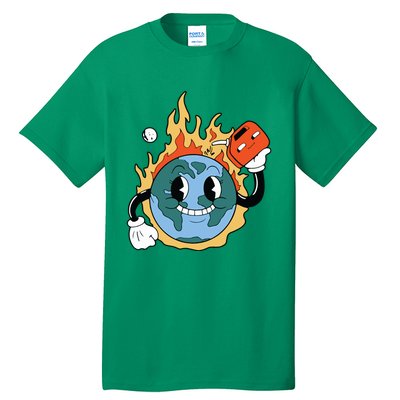 World On Fire Tall T-Shirt