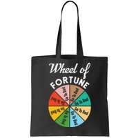 Wheel of Fortunes Go To Bed Funny Sleep Quote Tote Bag