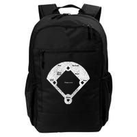 Who's On First Baseball Funny Baseball Mom Backpack