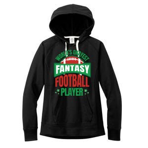 World's Okayest Fantasy Football Player Women's Fleece Hoodie