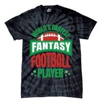 World's Okayest Fantasy Football Player Tie-Dye T-Shirt