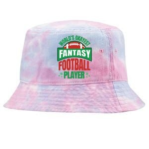 World's Okayest Fantasy Football Player Tie-Dyed Bucket Hat