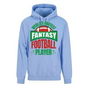 World's Okayest Fantasy Football Player Unisex Surf Hoodie