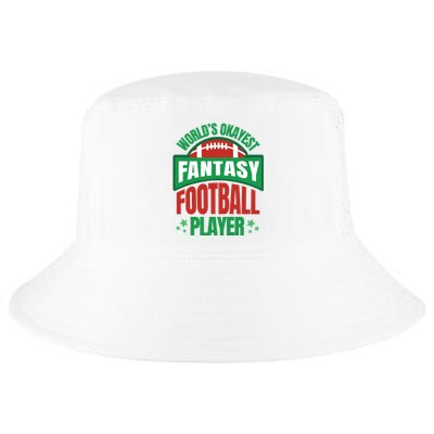 World's Okayest Fantasy Football Player Cool Comfort Performance Bucket Hat