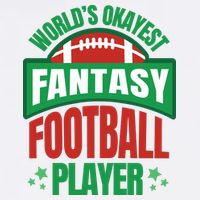 World's Okayest Fantasy Football Player Button