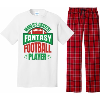 World's Okayest Fantasy Football Player Pajama Set