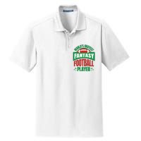 World's Okayest Fantasy Football Player Dry Zone Grid Polo