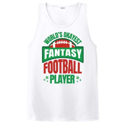 World's Okayest Fantasy Football Player PosiCharge Competitor Tank