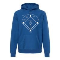 Whos On First Baseball Love Funny Classic Premium Hoodie