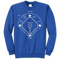 Whos On First Baseball Love Funny Classic Tall Sweatshirt