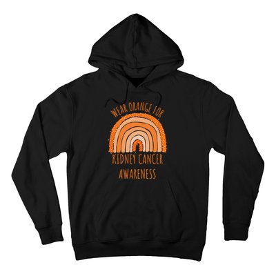 Wear Orange For Kidney Cancer Awareness Kidney Cancer Hoodie