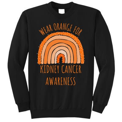 Wear Orange For Kidney Cancer Awareness Kidney Cancer Sweatshirt