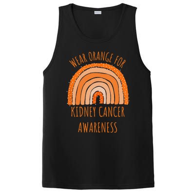 Wear Orange For Kidney Cancer Awareness Kidney Cancer PosiCharge Competitor Tank