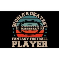 Worlds Okayest Fantasy Football Player Fantasy Football Bumper Sticker