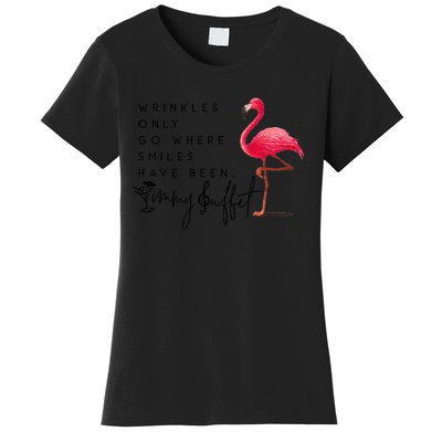 W.rinkles Only Go Where Smiles Have Been Women's T-Shirt