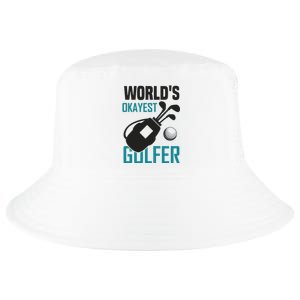 World's Okayest Golfer Cool Comfort Performance Bucket Hat