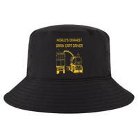 World's Okayest Grain Cart Driver  Fun Farming Cool Comfort Performance Bucket Hat