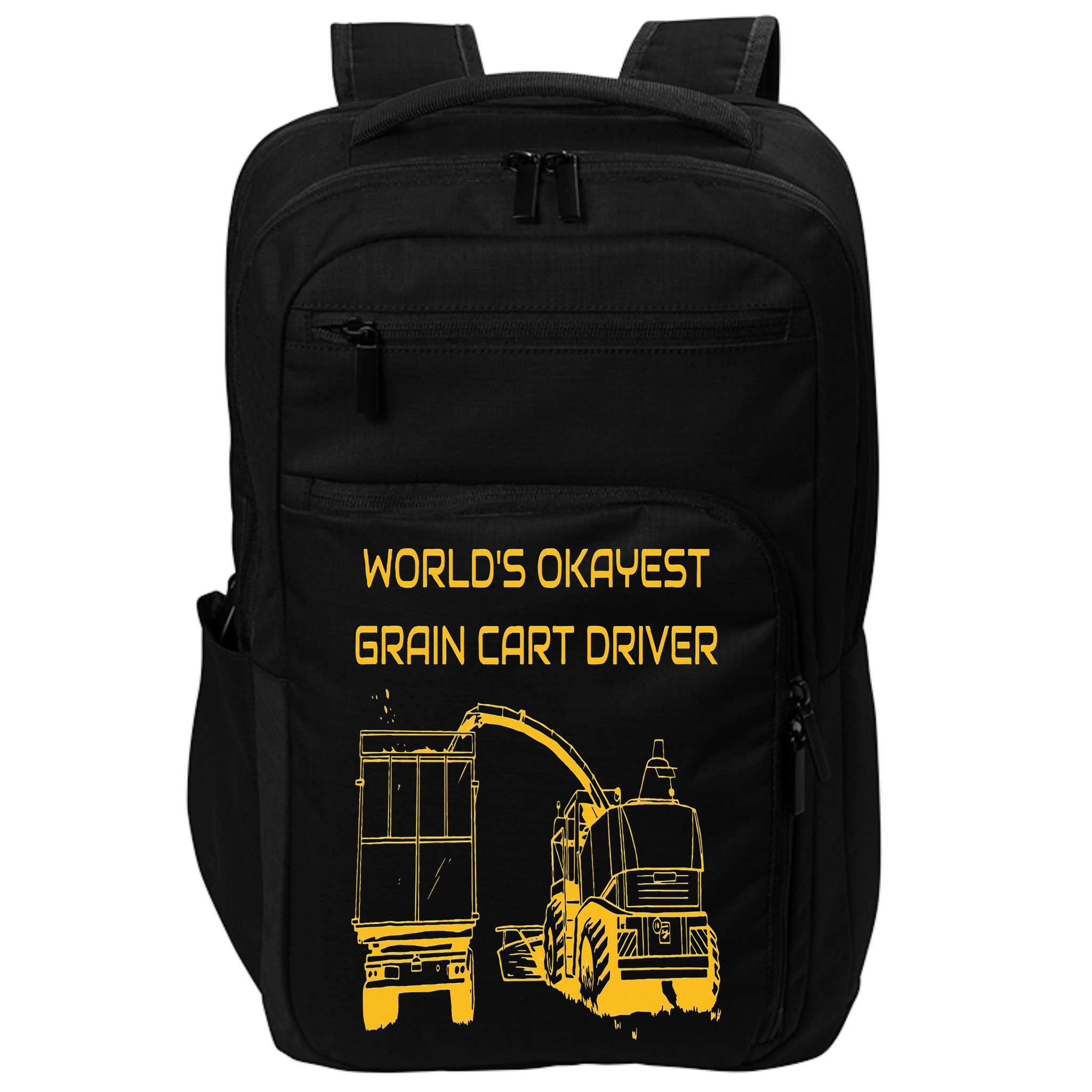 World's Okayest Grain Cart Driver  Fun Farming Impact Tech Backpack