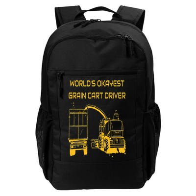 World's Okayest Grain Cart Driver  Fun Farming Backpack