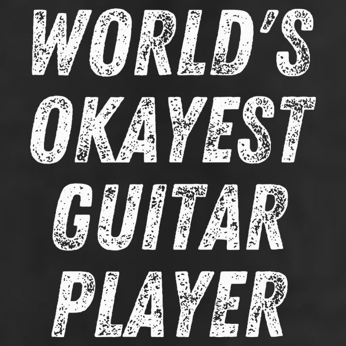 WorldS Okayest Guitar Player Funny Guitarist Guitar Lover Tumbler