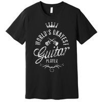 WorldS Okayest Guitar Player Premium T-Shirt