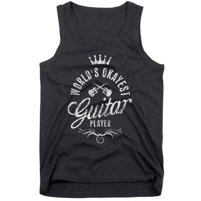 WorldS Okayest Guitar Player Tank Top