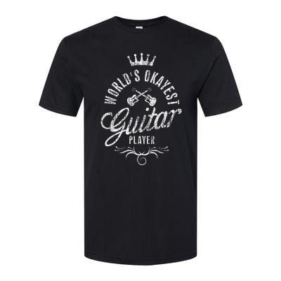 WorldS Okayest Guitar Player Softstyle CVC T-Shirt