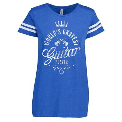 WorldS Okayest Guitar Player Enza Ladies Jersey Football T-Shirt