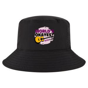 World's Okayest Guitar Player Cool Comfort Performance Bucket Hat