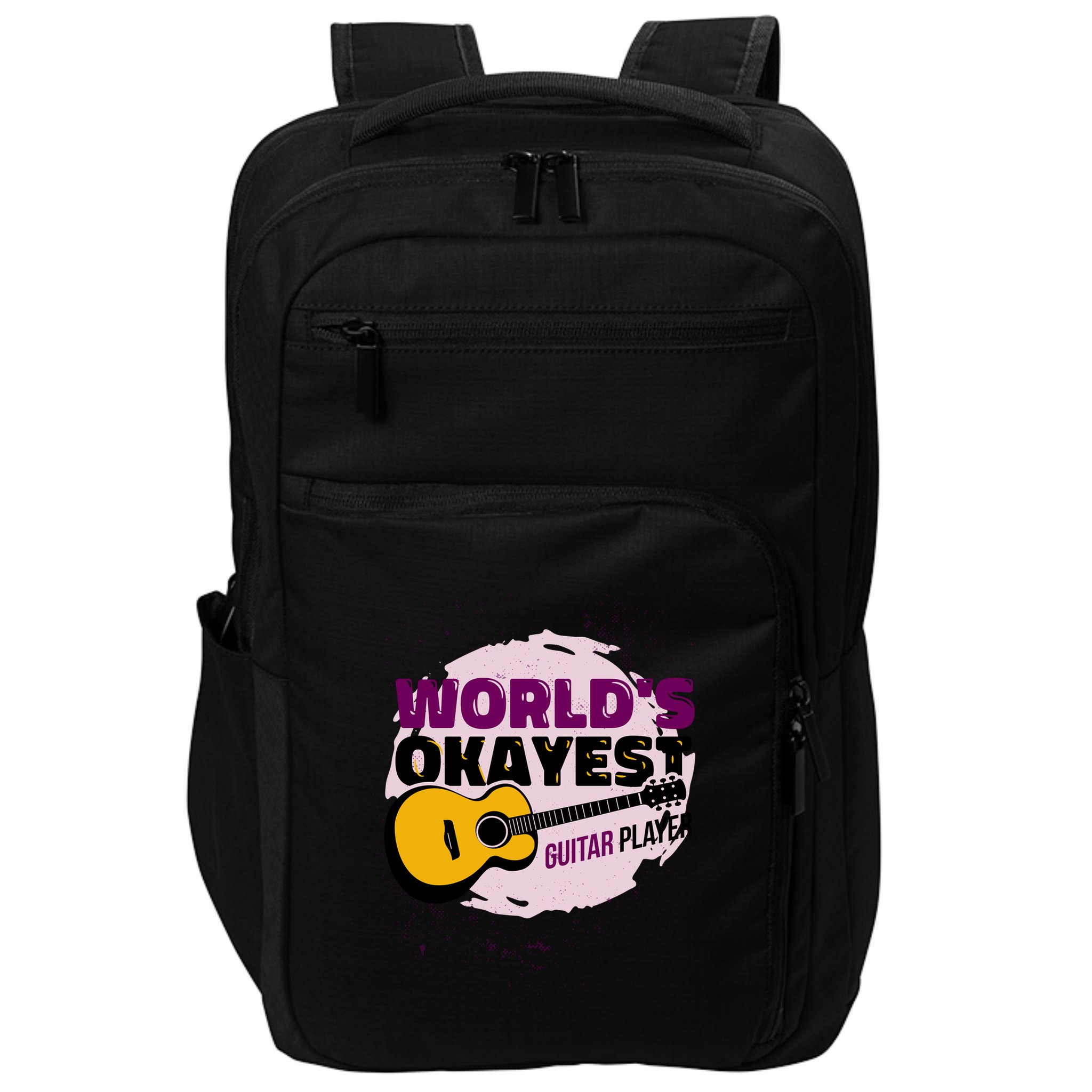 World's Okayest Guitar Player Impact Tech Backpack
