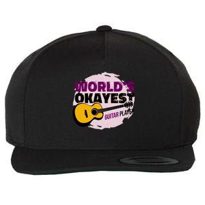 World's Okayest Guitar Player Wool Snapback Cap