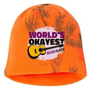 World's Okayest Guitar Player Kati - Camo Knit Beanie