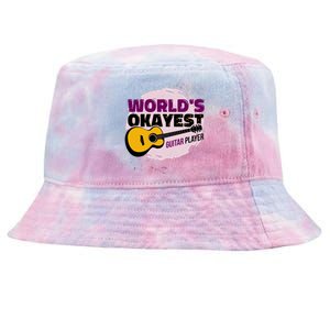 World's Okayest Guitar Player Tie-Dyed Bucket Hat