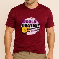 World's Okayest Guitar Player Cooling Performance Crew T-Shirt