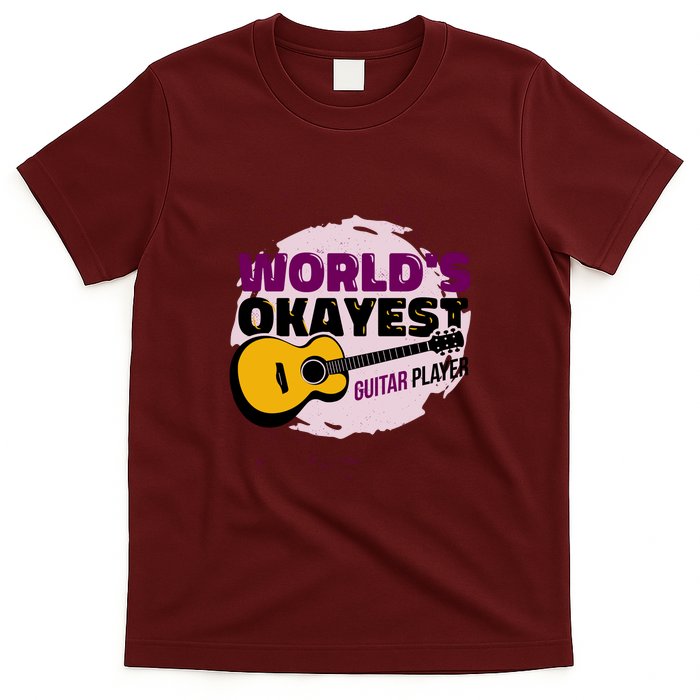 World's Okayest Guitar Player T-Shirt