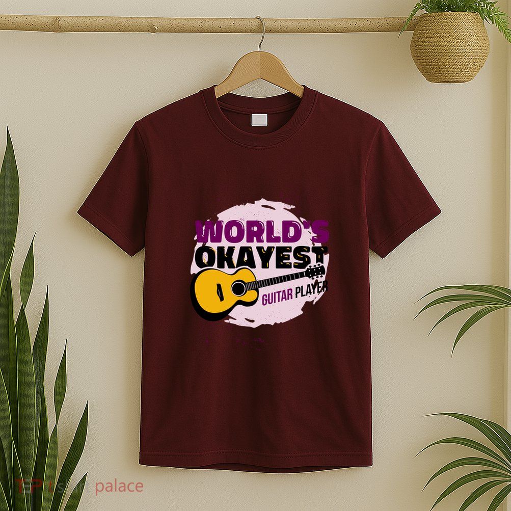 World's Okayest Guitar Player T-Shirt