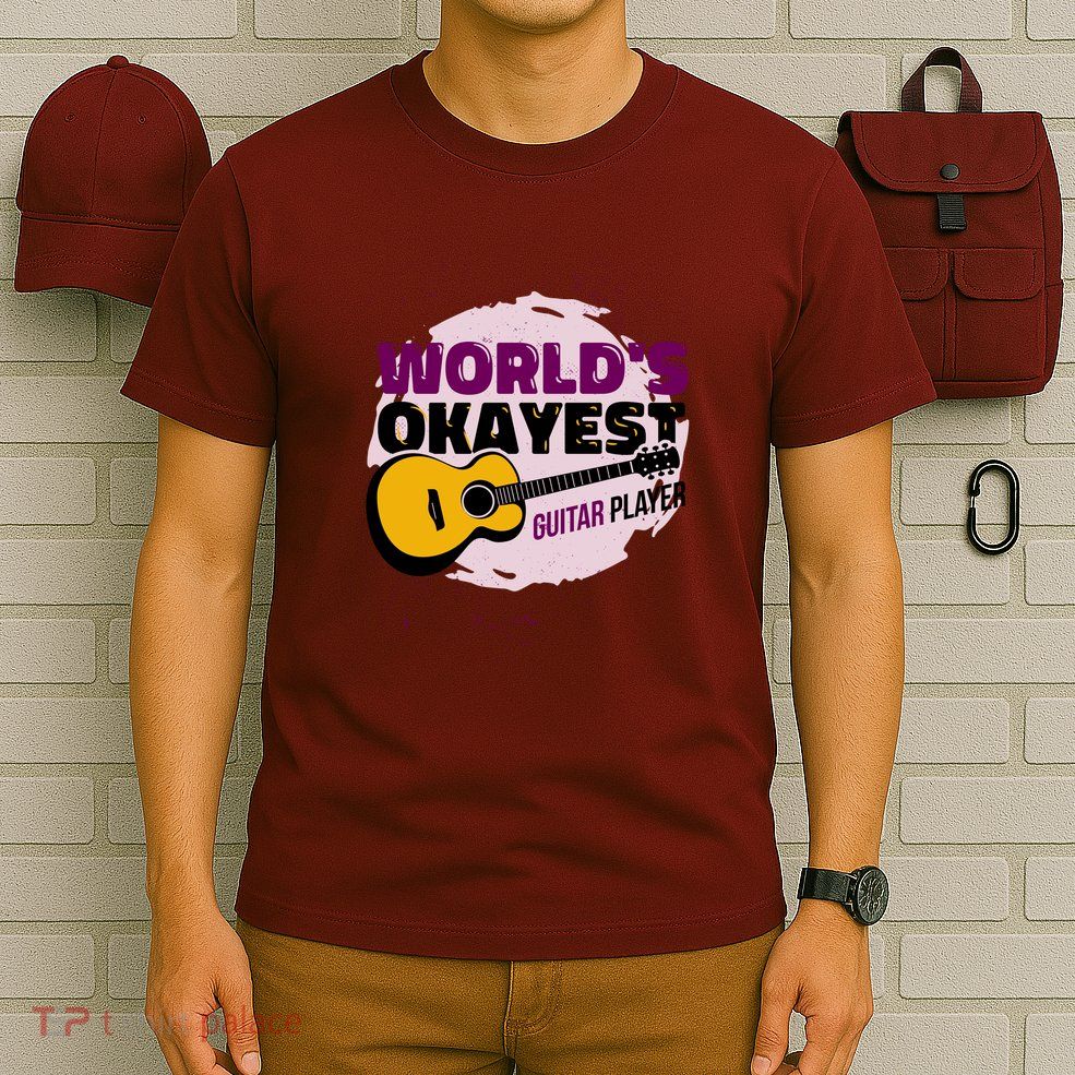 World's Okayest Guitar Player T-Shirt