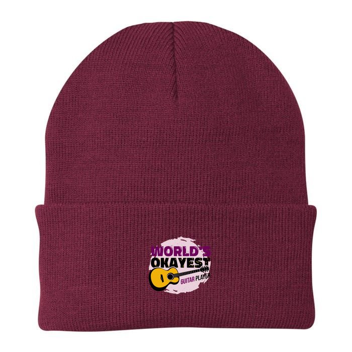 World's Okayest Guitar Player Beanie