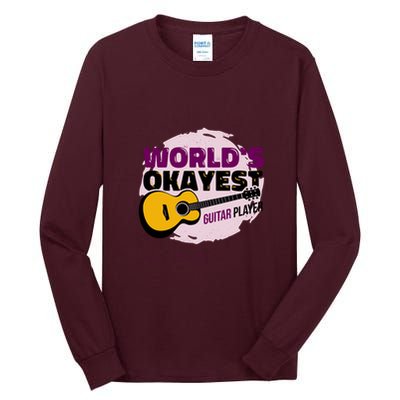 World's Okayest Guitar Player Tall Long Sleeve T-Shirt