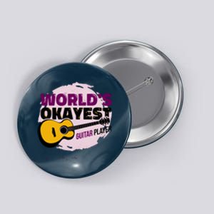 World's Okayest Guitar Player Button