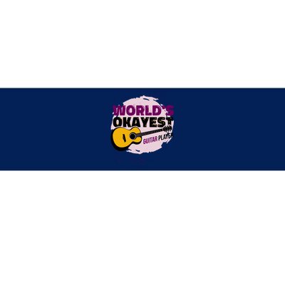 World's Okayest Guitar Player Bumper Sticker