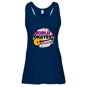 World's Okayest Guitar Player Ladies Essential Flowy Tank