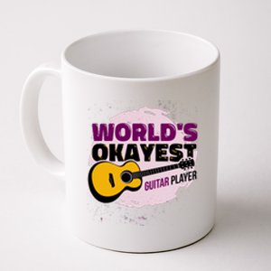 World's Okayest Guitar Player Coffee Mug